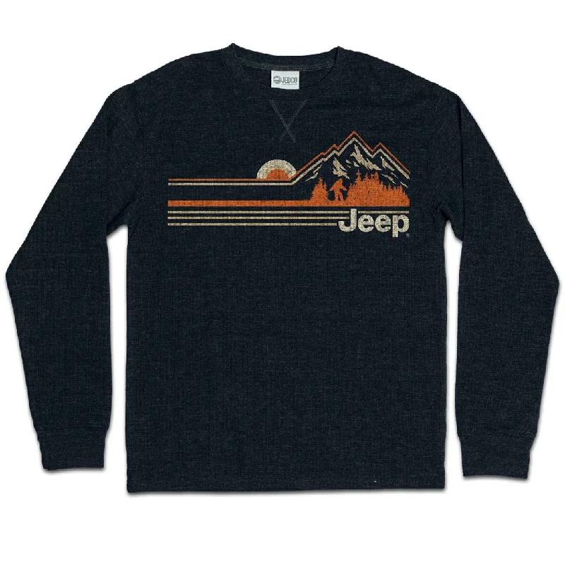 Jeep - Sasquatch Mountain Thermal Shirt Relaxed Fit Short Shirt