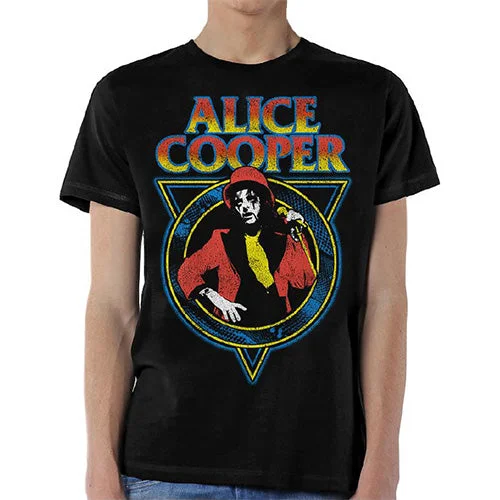 Alice Cooper | Official Band T-Shirt | Snake Skin Iron Safe Non-Iron Wrinkle Free