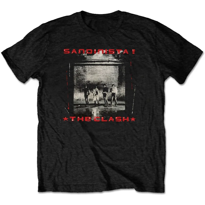 The Clash | Official Band T-Shirt | Sandinista! Elegant Classic Vintage