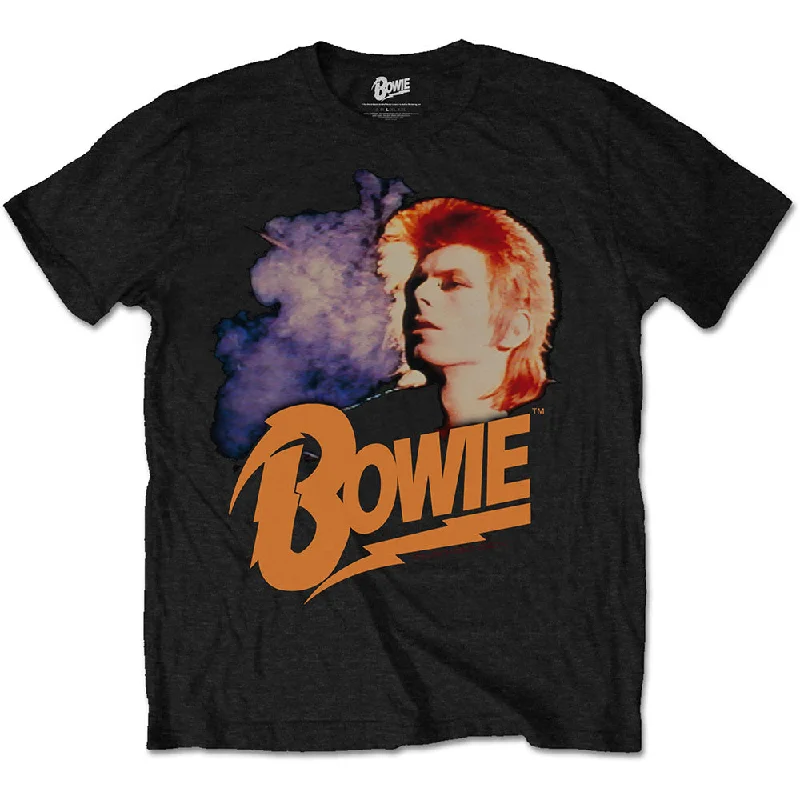 David Bowie | Official Band T-Shirt | Retro Bowie Polka Dot Checkered Tartan