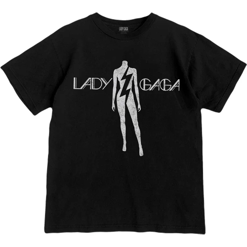 Lady Gaga | Official Band T-Shirt | The Fame Cotton Fabric Linen Fabric Terry Fabric