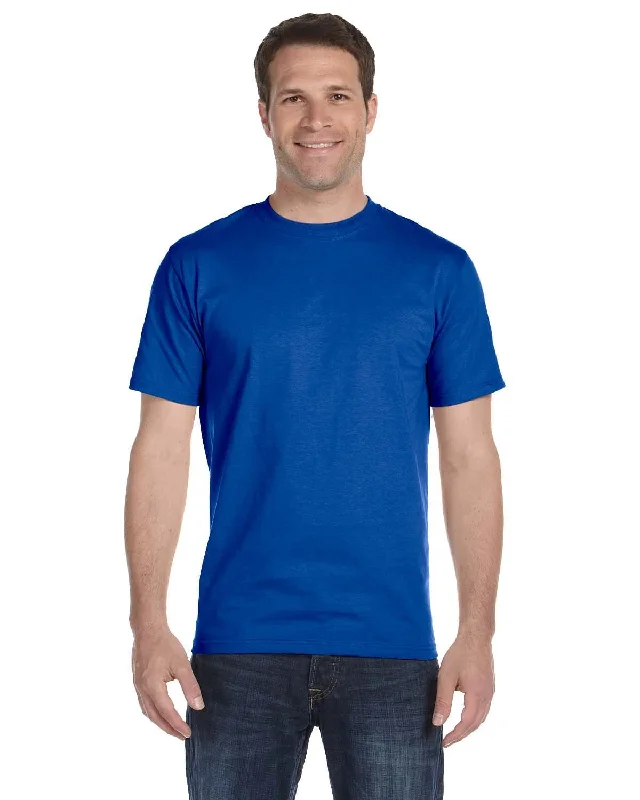 Gildan DryBlend 50/50 T-Shirt | Royal Rayon Velvet Corduroy