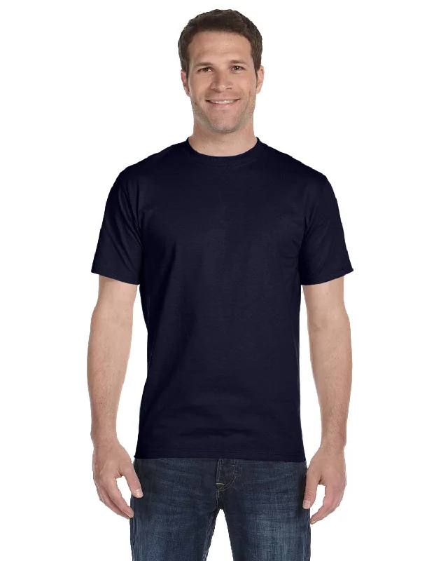 Hanes ComfortSoft 100% Cotton T-Shirt | Athletic Navy Elasticated Padded Insulated