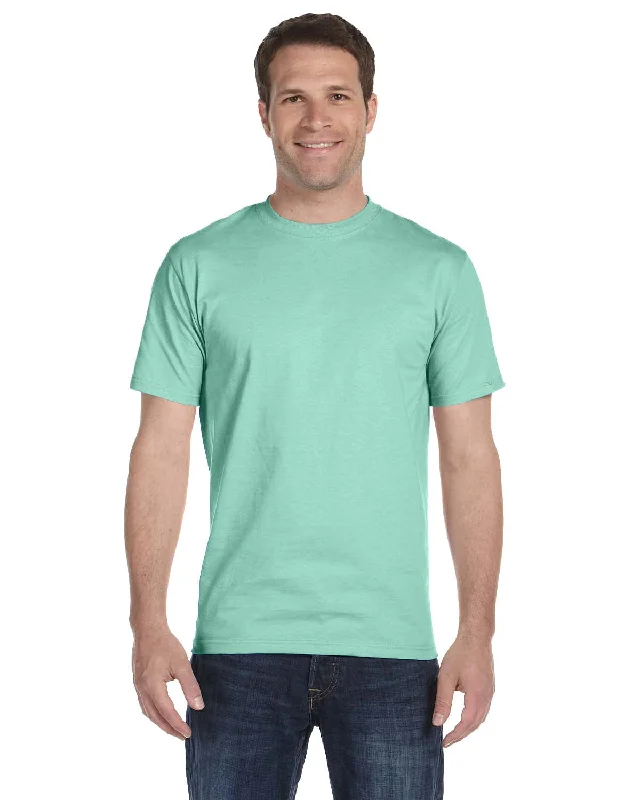 Hanes ComfortSoft 100% Cotton T-Shirt | Clean Mint Cozy Warm Stylish