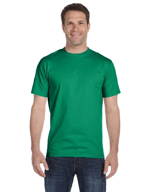 Hanes ComfortSoft 100% Cotton T-Shirt | Kelly Green Modern Contemporary Chic