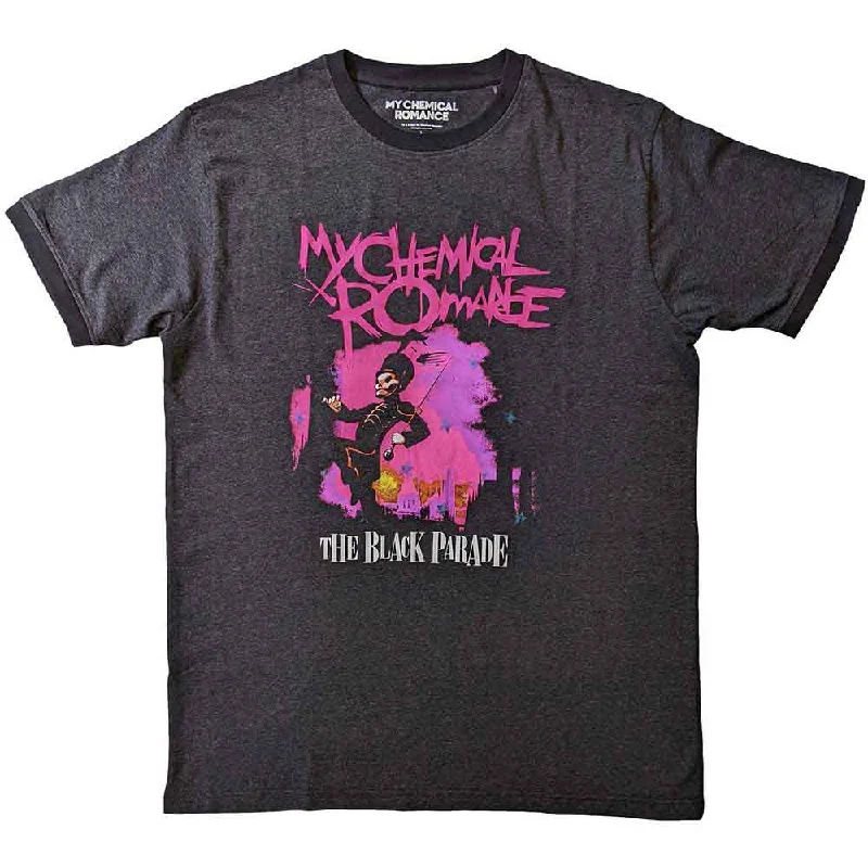 My Chemical Romance | Official Band Ringer T-Shirt | March Anti-Shrink Durable Soft