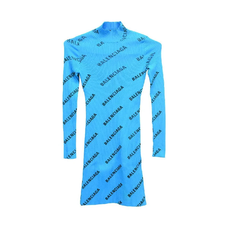 Balenciaga Mini Dress - Women's XS Cozy Jersey Mini Dress