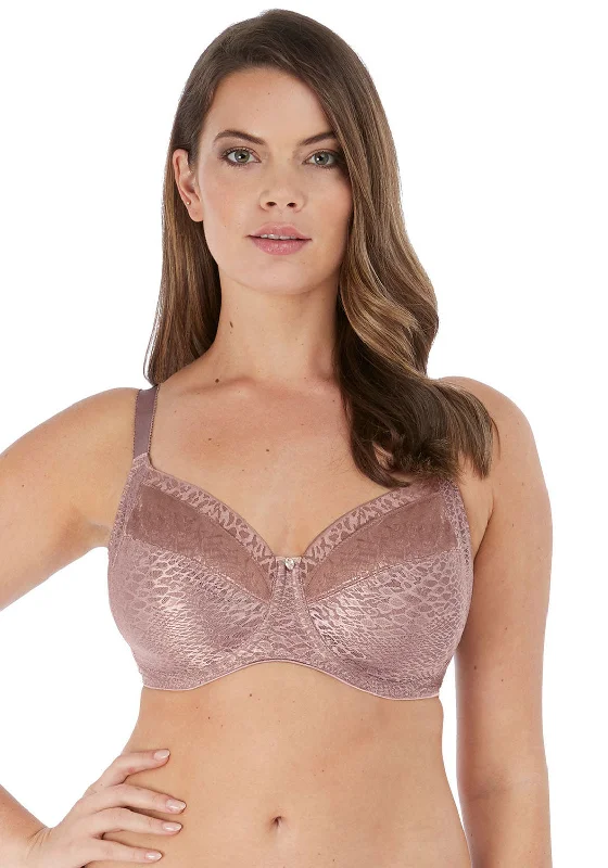 Fantasie Envisage Side Support Bra, Taupe Elegant Cotton Bra