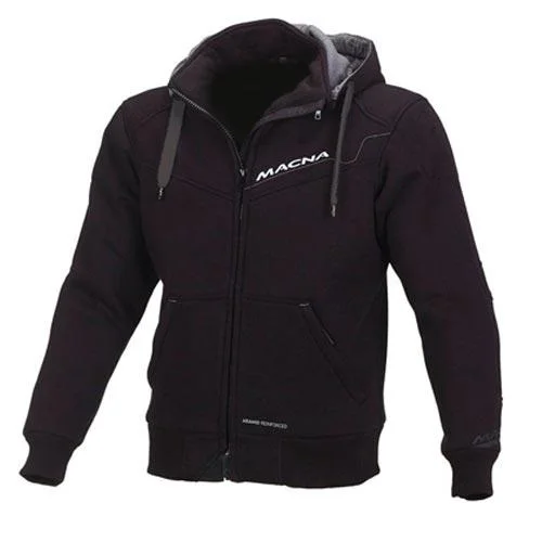 Macna - Freeride Protective Hoody Hoodie with Typography Text Message