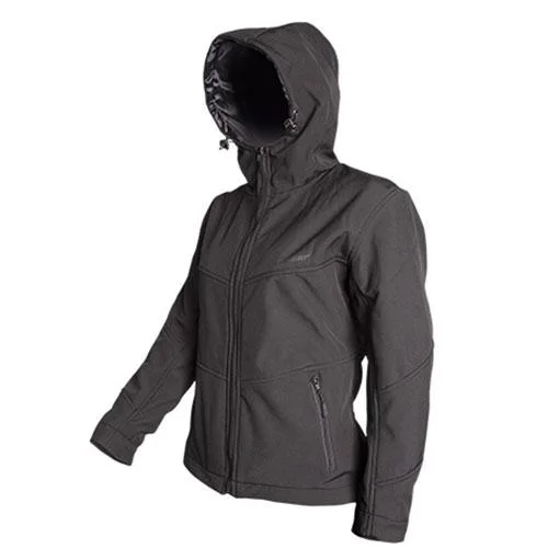 Moto Dry - Ladies Kevlar Protective Hoody Hoodie with Rolled Sleeves Casual Relaxed