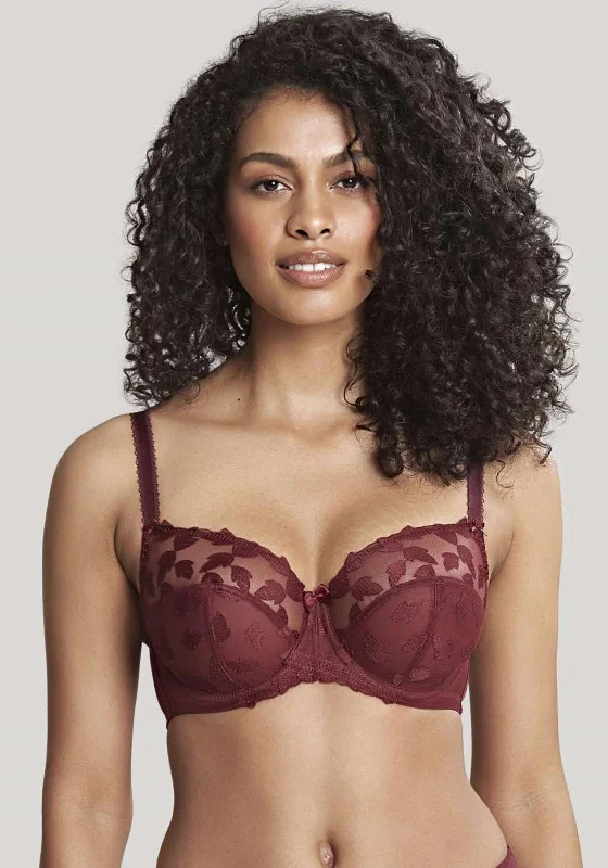 Panache Corrine Balconnet Bra, Velvet Cake Breathable Comfort Bra