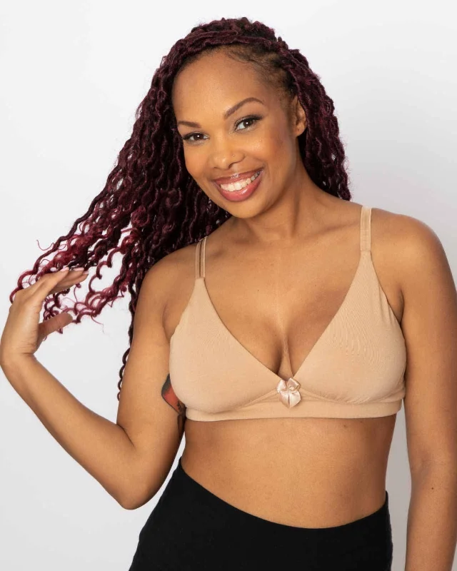 Molly Plunge Bra Chic Satin Bra