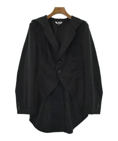 BLACK COMME des GARCONS Casual jackets Boat Neck Shawl Collar Notched Collar