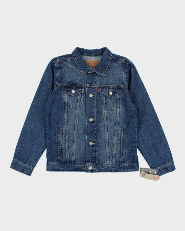 Brand New With Tags Levi's Dark Wash Denim Jacket - L Wool Jacket Cashmere Jacket Tweed Jacket