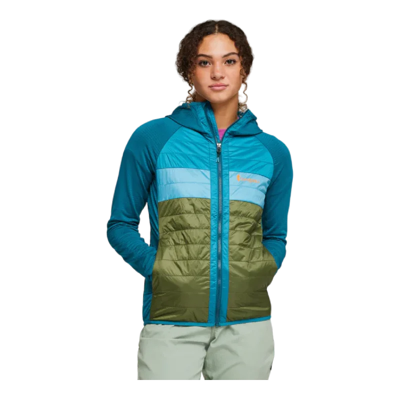 Women's Capa Hybrid Jacket Zip Front Button Front Snap Front