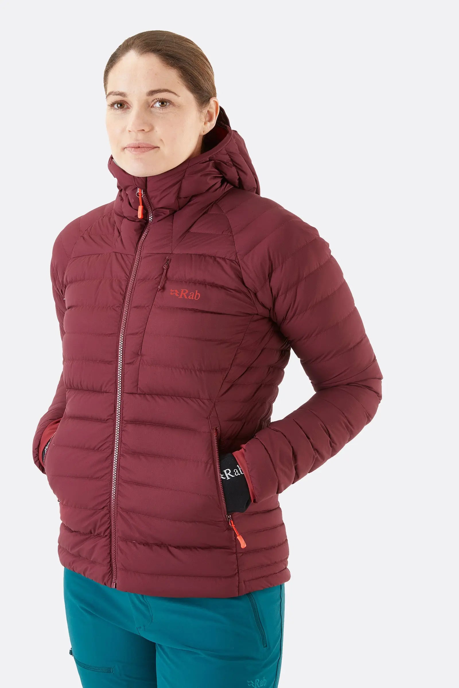 Women's Infinity Microlight Down Jacket Fleece Fabric Down Fabric Feather Fabric