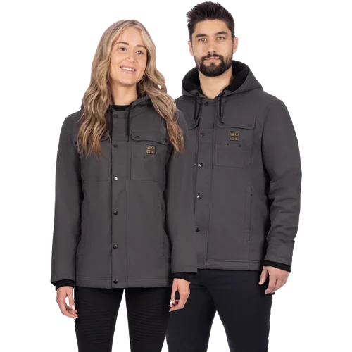 Unisex Roughneck Canvas Jacket V-Neck Jacket Boat Neck Jacket Square Neck Jacket