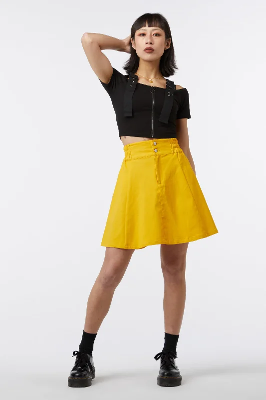 Ace Drill Skater Skirt corduroy skirt durable